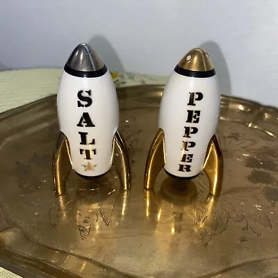 Jonathan Adler Rocket Salt And Pepper Shakers • $35