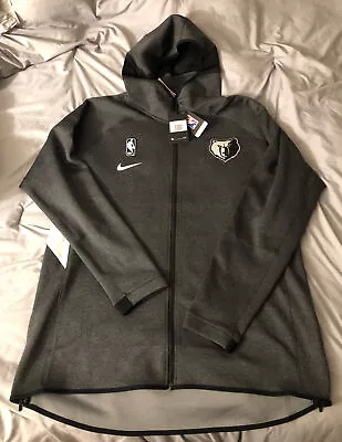 Memphis Grizzlies Nike Therma Flex Showtime Hoodie 19/20 AV0816-032 Gray XXL T • $99.99