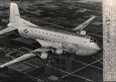 1951 Press Photo USAF C-124 Or Globemaster II Transport Plane During Flight • $19.99