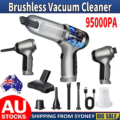 95000PA Handheld Wireless Vacuum Cleaner Home & Car Dust Blower Mini Air Duster • $46.99