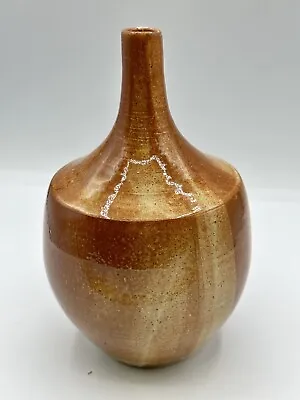 Mid Century Modern Studio Pottery Ceramic Vase Weedpot • $37.49