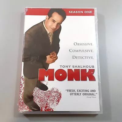 Monk: Season One (DVD 2002) NEW Sealed • $8.95