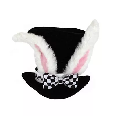 White Rabbit Costume Accessory Cute Bunny Bunny Ear Top Hat Gifts Cosplay • $13.01