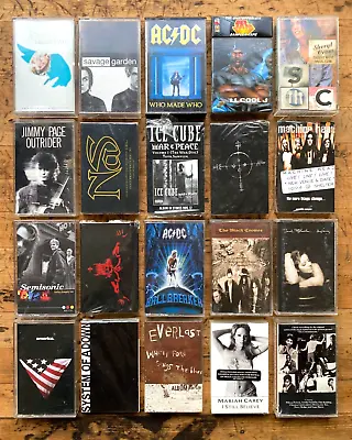 Make Your Own Cassette Bundle - Talking Heads Metallica Notorious B.I.G. & • $3.90