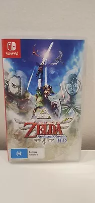 The Legend Of Zelda Skyward Sword HD Nintendo Switch Game Tracked Postage • $60
