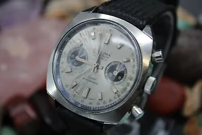 Vintage CALLIMA Chronograph Valjoux 7734 Stainless Steel 50M Diver's Watch  • $499.99