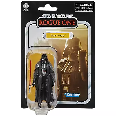 STAR WARS THE VINTAGE COLLECTION ROGUE ONE DARTH VADER ACTION FIGURE-Damaged Box • £17.99