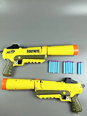 X2 Nerf Fortnite Blaster Guns SP-L With Detachable Barrel & 12 Fortnite Darts • $29.90