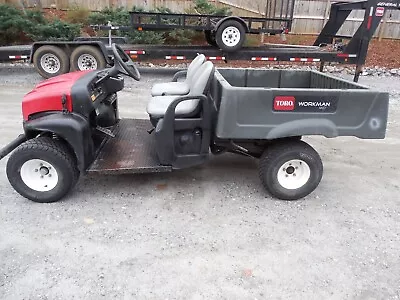 2018 TORO WORKMAN MDX GAS 07235 V-twin 16 Hp. Manual Dump Bed • $5400