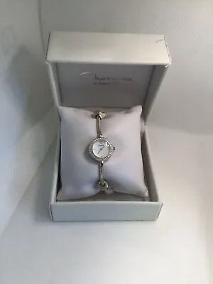 Ladies Sterling Silver Charmed By Accurist Watch • £175