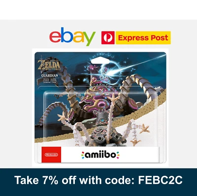 Nintendo Amiibo Guardian | The Legend Of Zelda: Breath Of The Wild | Pre-Order • $120