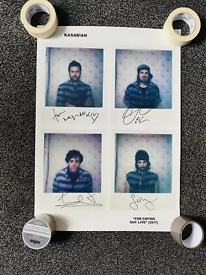 Kasabian Signed Poster • £120