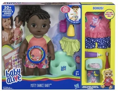 Baby Alive Potty Dance: African American Doll Talks & Tinkles Bonus Edition. • $341.93