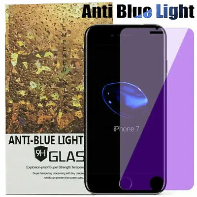 For IPhone 15 14 13 12 11 Pro XR XS Max 7 Anti-BLUE Light Glass Screen Protector • $10.52