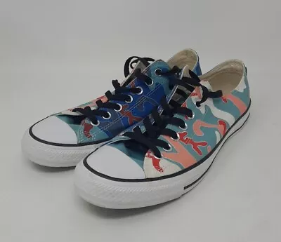 Converse Unisex Chuck Taylor Warhol Ox Nile Blue Sea (9 Men/Women 11) • $19.99