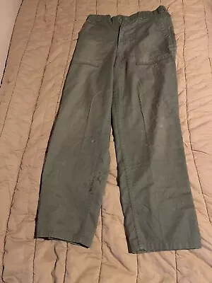 1970s-80s Og107 Pants Size 32 Well Used • $25