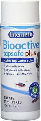 Interpet Bioactive Tapsafe Aquarium Water Dechlorinator & Conditioner 125ml K • £7.70