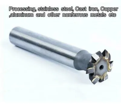 1PC  20*60degree Carbide Double Angle Milling Cutter 5mm Thickness • $28.99