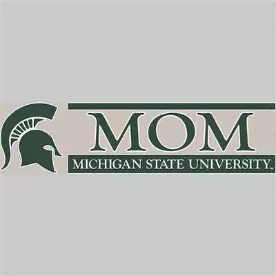 Michigan State Spartans Die Cut Decal Strip - Mom • $4.99