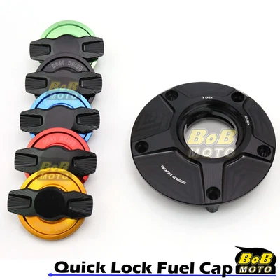 $58.74 • Buy For Yamaha XJR 1200 1300 SP All Year Quick Lock Black Fuel Cap Keyless