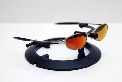 New Oakley O1 Rx Sunglasses Custom Fire Cascade Iridium Mirror Polarized Lenses  • $209.99