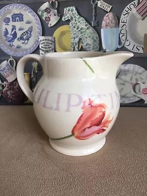 Emma Bridgewater Summer Time Tulip 1/2 Pint Jug Creamer Pitcher • $40