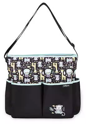 Baby Boom  Monkey Print Top Zip Tote Diaper Bag • $19.64