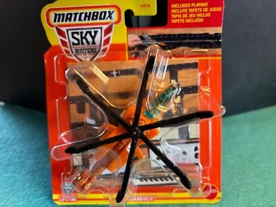 MATCHBOX (Mattel) Sky Busters 2023 Orange AIR GRABBER Helicopter • $0.99
