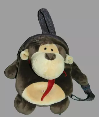 11  Brown 3d Monkey Backpack Bag - Adjustable Straps • $23.16