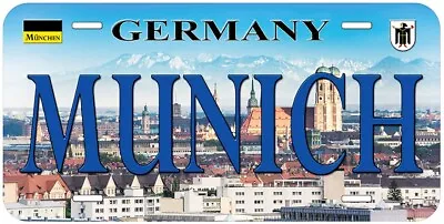 Munich Germany Novelty Car License Plate • $17.89