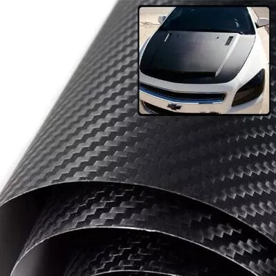 Orion Carbon Fiber Hood 60 X 80 Wrap Film Twill Vinyl Sheet Roll - 3D Carbon F • $48.77