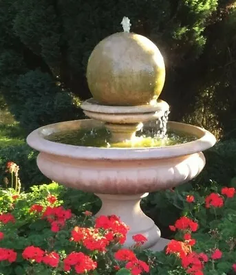 £579.05 • Buy Stone Hampshire Ball Water Fountain Feature Garden Ornament