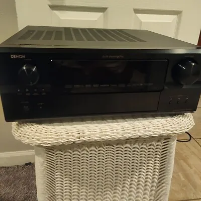 Denon AVR 2807 Home Theater Receiver XM Multi Zone Receive For Parts Not Working • $35.60