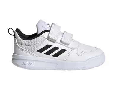 Adidas Infants Kids Childrens Tensaur Trainers Sneakers White S24052 • £19.99