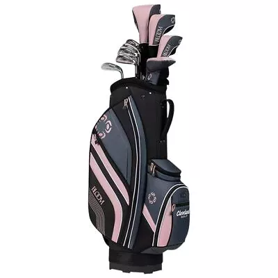 Cleveland Womens Bloom Complete Golf Set W/Bag Right Hand - Black/Pink - 2023 • $1168.03