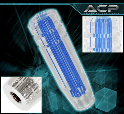 For Scion 6  8X1.25mm Clear 3D Style Long Extended Shift Knob M/T Truck SUV Blue • $18.99