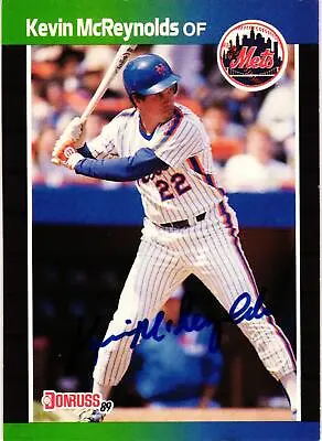 1989 Donruss MLB Baseball AUTOGRAPHED Signed Card - YOU PICK For Your Set COA • $4.54