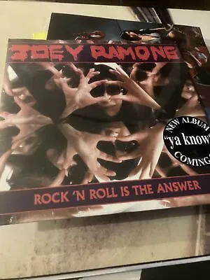 $30 • Buy JOEY RAMONE (Ramones)  Rock 'N Roll Is The Answer  7” Record Store Day Release