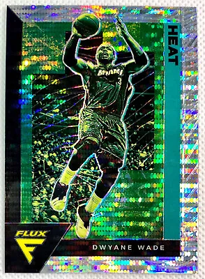 2020-21 Panini Flux Dwyane Wade Silver Pulsar Prizm Card #190 SP NBA Miami Heat • $1.99