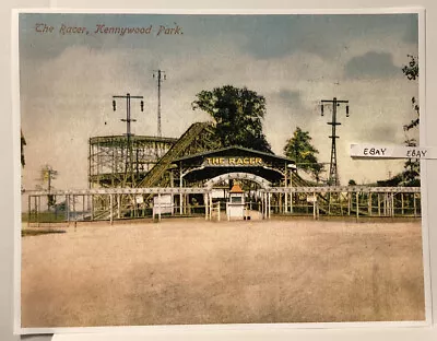 $9.95 • Buy C1900 Kennywood Amusement Park Pittsburgh Pa. RARE First Racer Roller Coaster !!