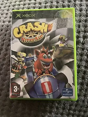 Crash Nitro Kart (Microsoft Xbox 2003) Good Condition Complete With Manual • £5.99