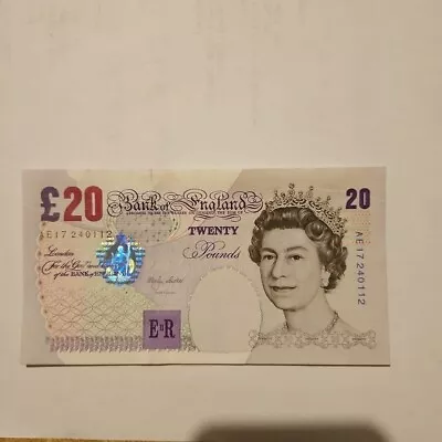 £20  TWENTY POUNDS BANKNOTE Nice Crisp CONDITION. • £40