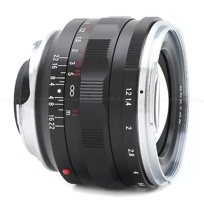 Voigtlander 40mm F/1.2 Nokton Aspherical (M-Mount 6-Bit) Lens USED W/ LH-8 Hood • $648