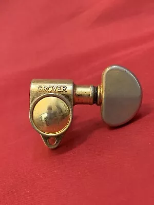 Vintage 1960s Grover Rotomatic Bass Side GOLD Single Tuner Gibson Les Paul/SG/ES • $69