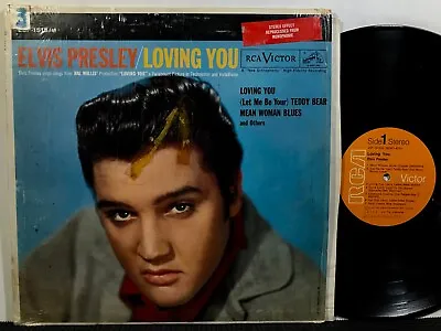 ELVIS PRESLEY Loving You LP RCA VICTOR LSP 1515 STEREO • $60