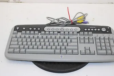 HP 5185-1596 Wired PS/2 Keyboard - Tested Works • $22.49