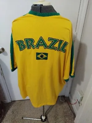 Brazil Futbol Men's Sport T Shirt Size 2XL • $21
