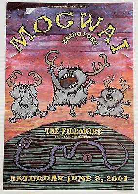Mogwai Concert Poster 2001 F-465 Fillmore • $40.95