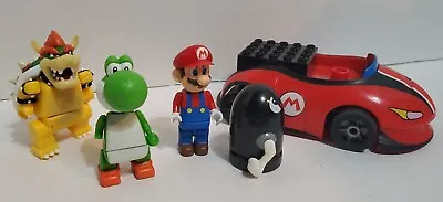 Bowser Yoshi Mario Kart K'NEX Nintendo Wii Mario Kart Mini Figure - Loose Lot • $18.53
