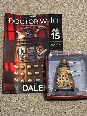 Eaglemoss Doctor Who Figurine - RARE DALEK 15: VAULT TECHNICIAN (journeys End) • £39.99